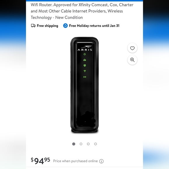 ARRIS SB6183 Cable Modem Brand New - Picture 2 of 3